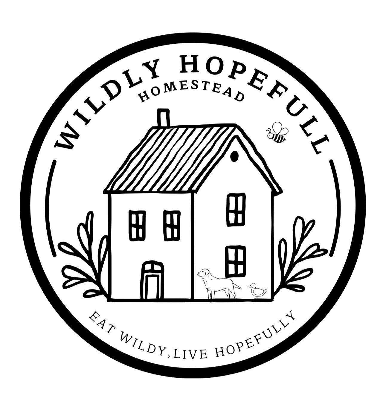 Wildly Hopefull Homestead Logo